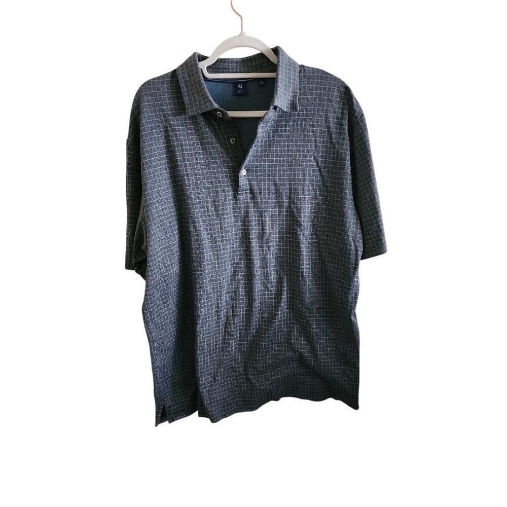 Men's FootJoy FJ 1857 Polo Shirt Size Large Coolmax Stretch